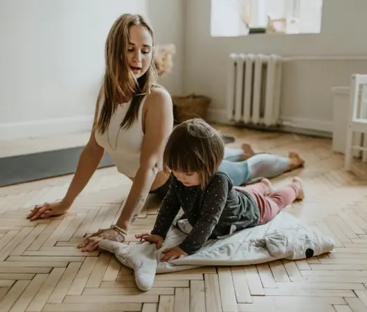 Ouder- & kindyoga met prentenboek