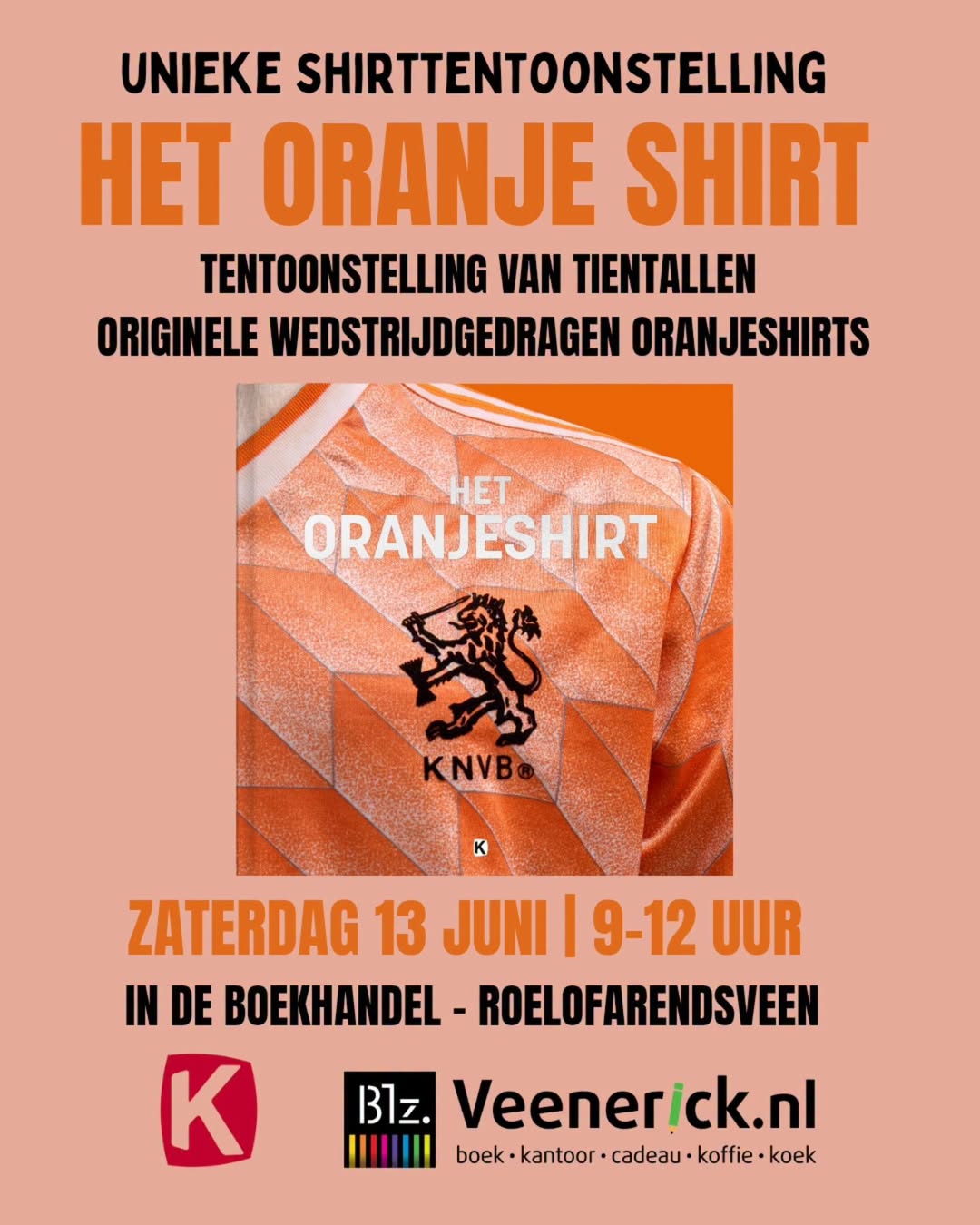 Shirttentoonstelling bij Veenerick