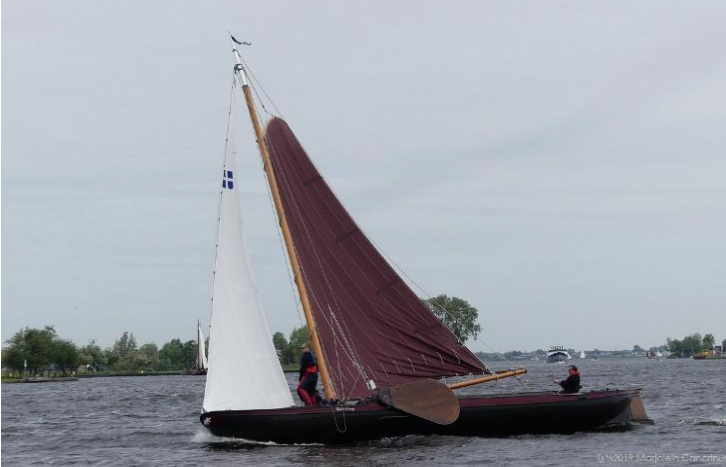 Zomeravond zeiltocht met de Hylke Tromp