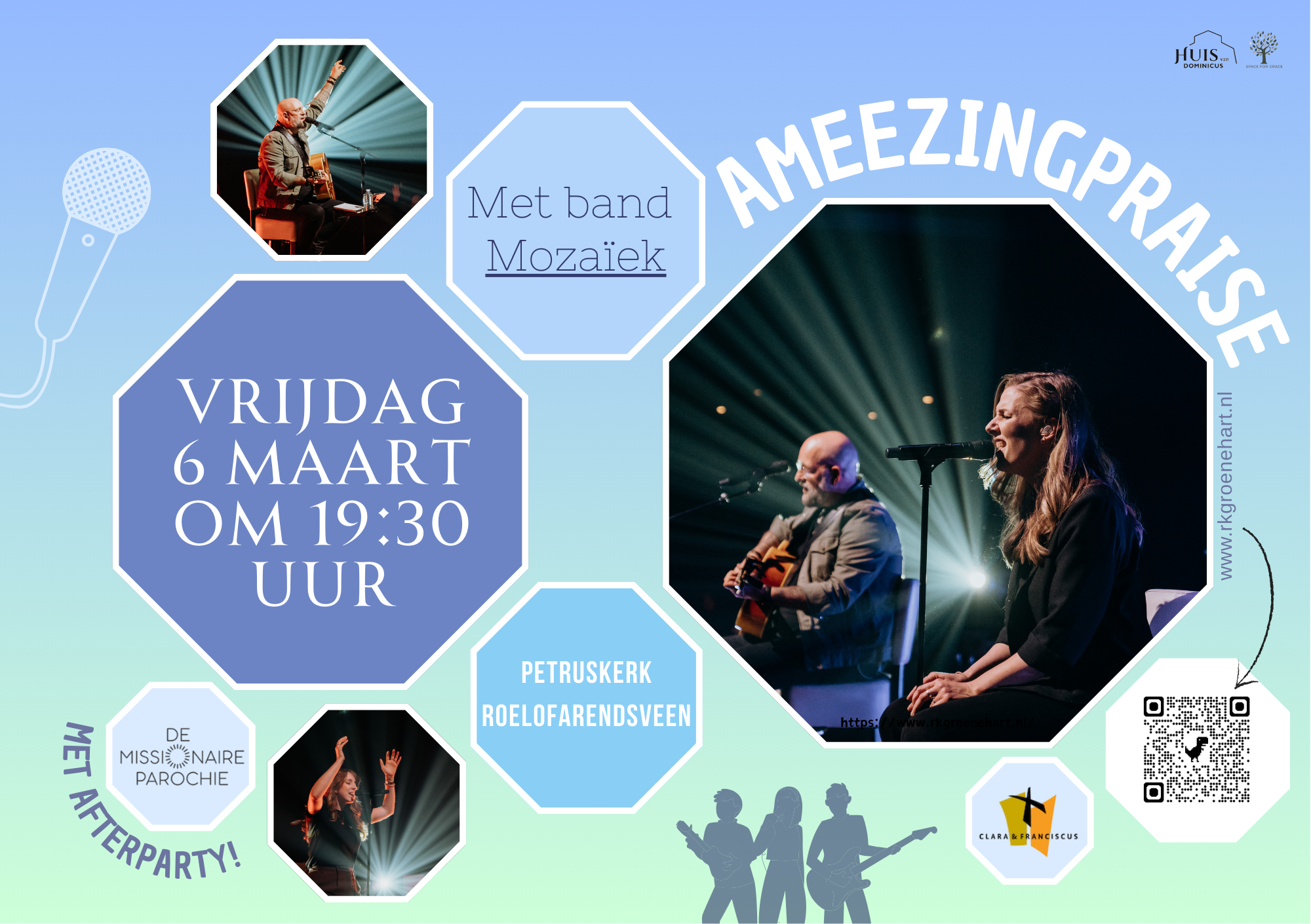 AmeezingPraiseviering met Mozaïek