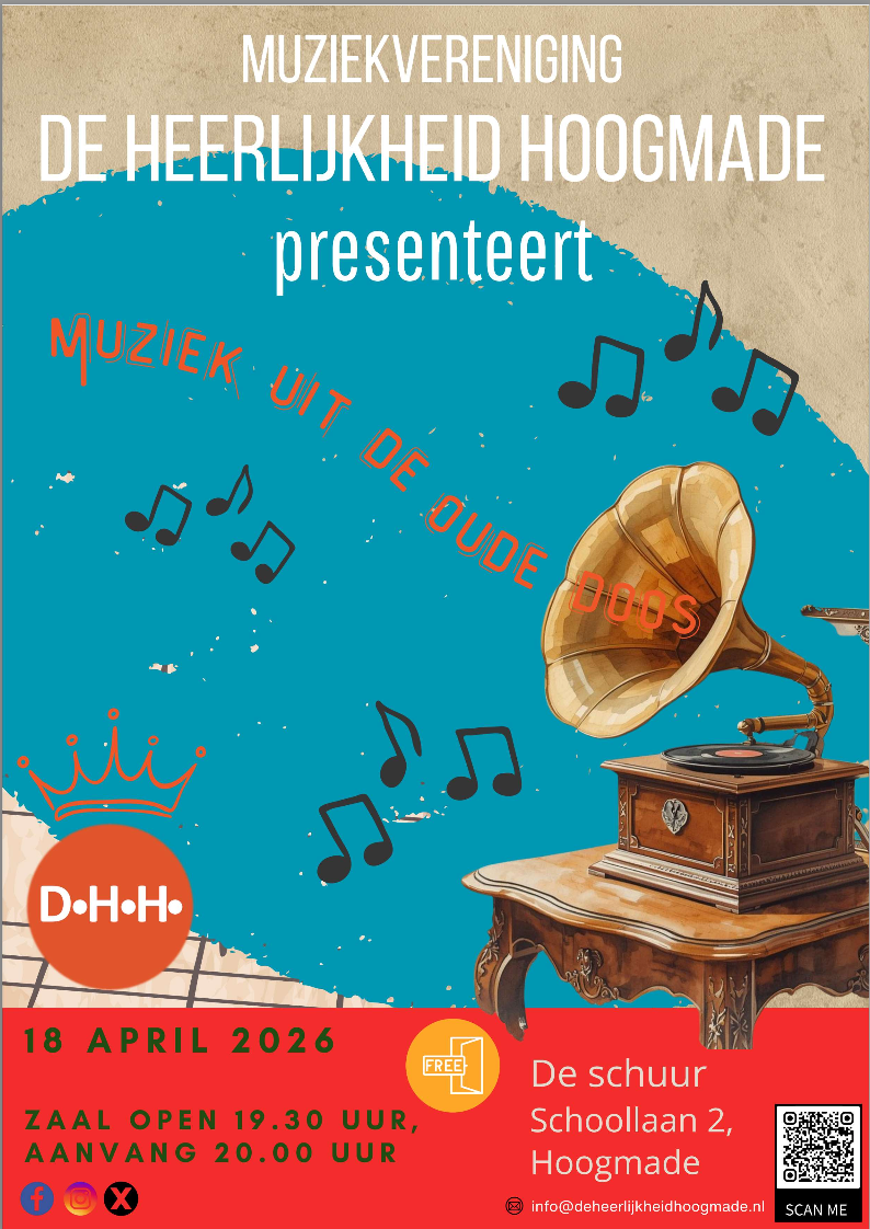 Voorjaarsconcert De Heerlijkheid Hoogmade
