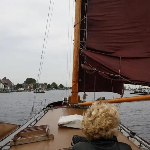 Sailing on Dutch sailing cargo ship Nooit Volmaakt