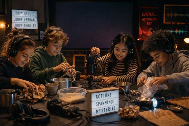 Thriller zonder beeld (6-12 jaar)