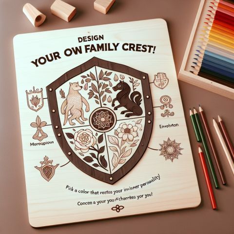 Ontwerp je eigen ridderwapen