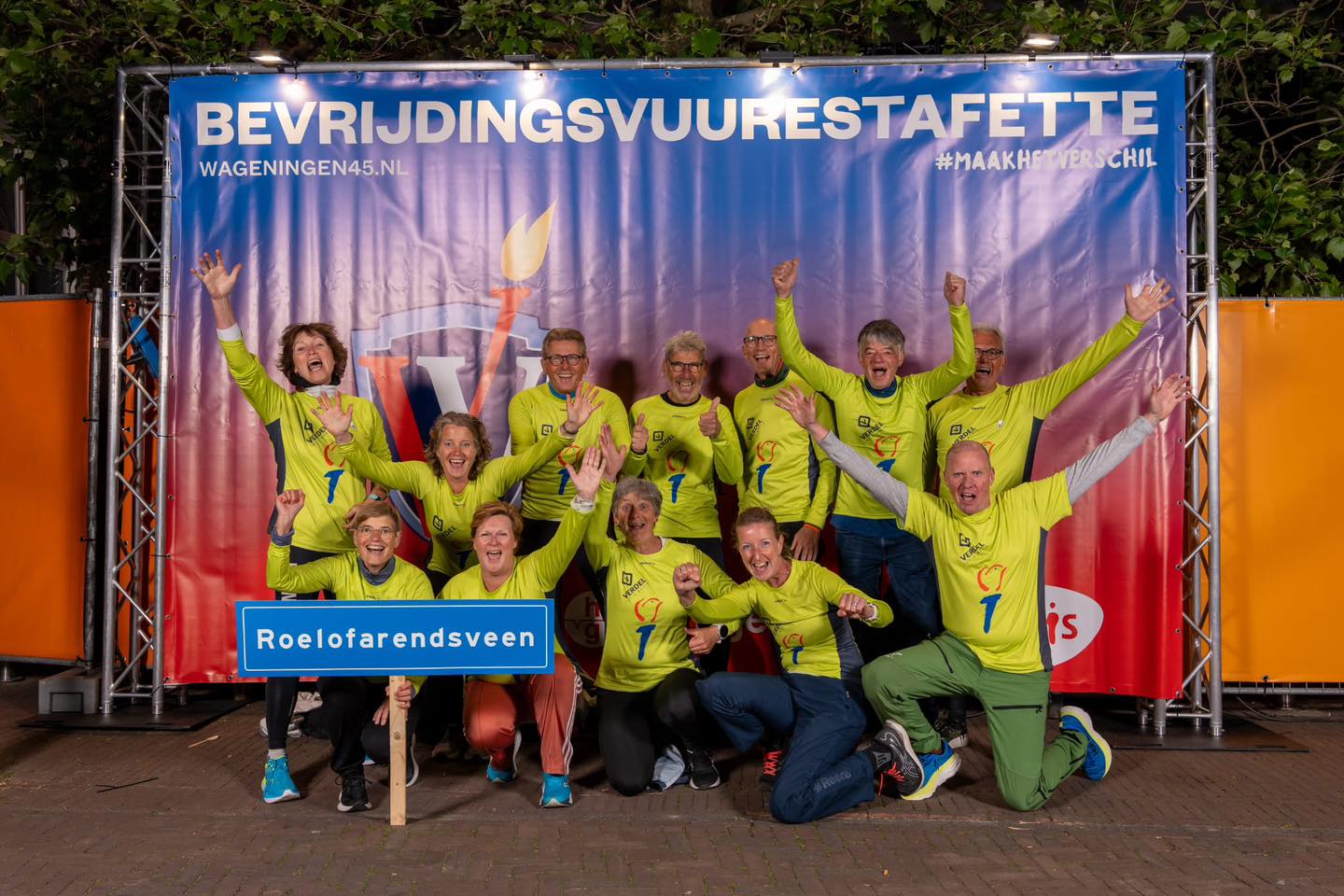 Bevrijdingsvuur naar Roelofarendsveen