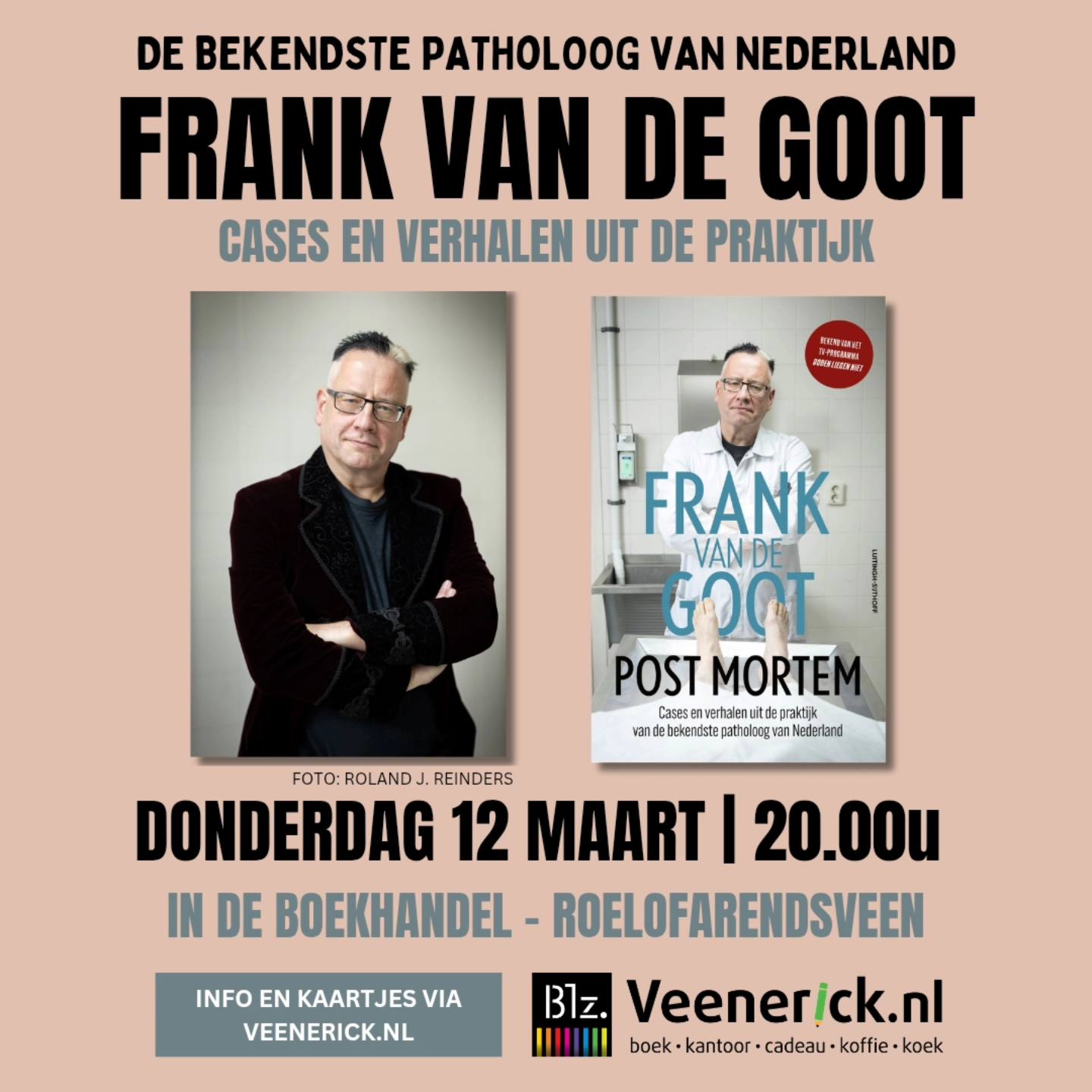 Interessante avond met Frank van de Goot