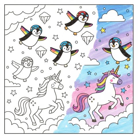 Kleurplaat maken met AI